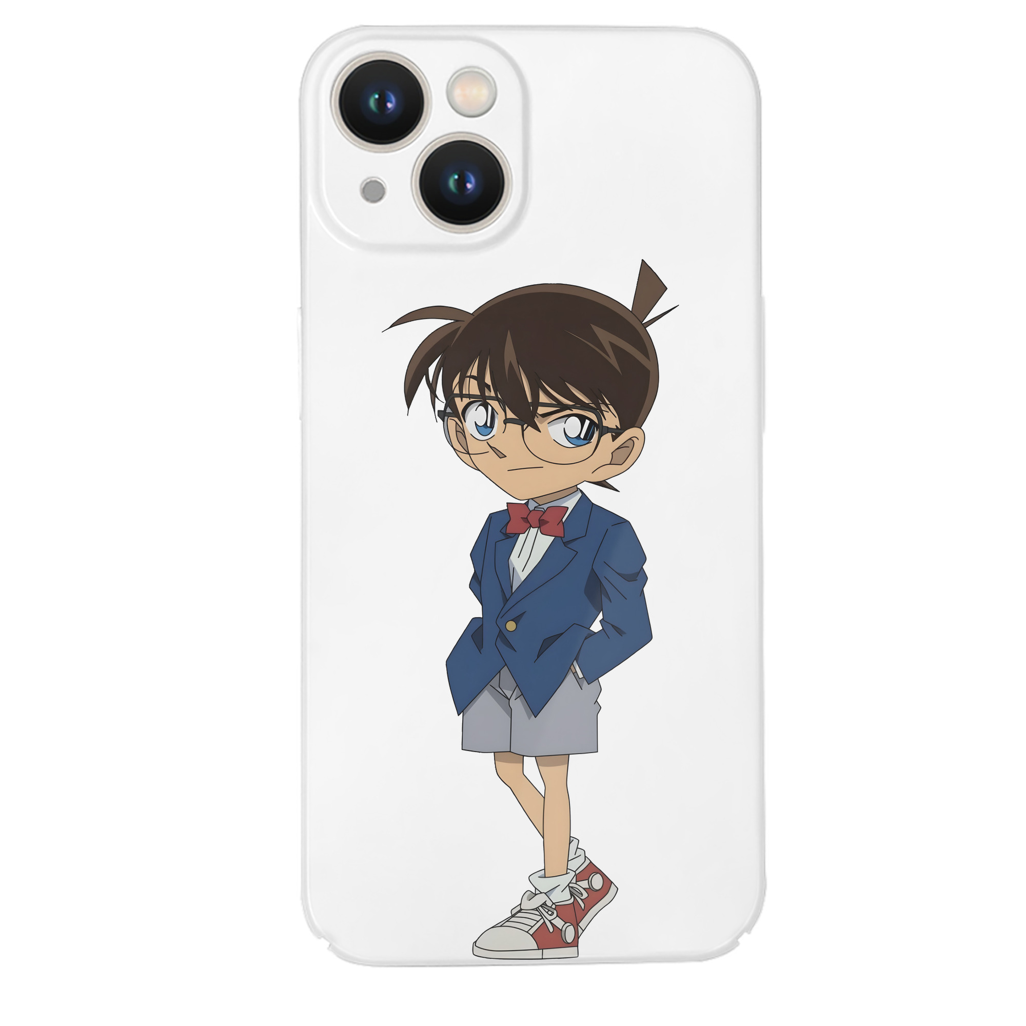 （画像用） 名探偵コナン 江戸川 コナン Detective Conan Conan Edogawa 【iPhone 14シリーズ対応】ハードケース